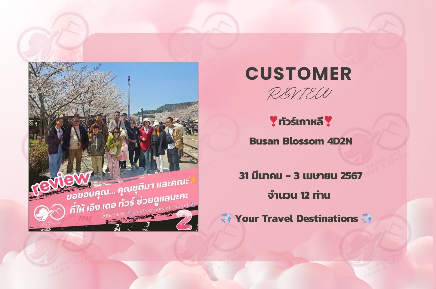 Busan Blossom 4D2N